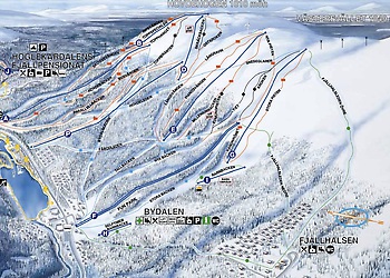 021. Bydalen förstoring pistområde